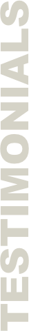 TESTIMONIALS